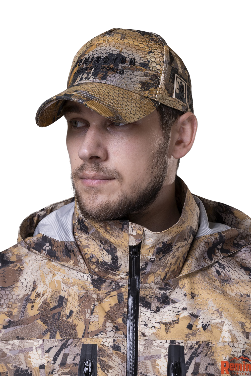 Бейсболка Remington classic Yellow Waterfowl Honeycombs one size - фото 1