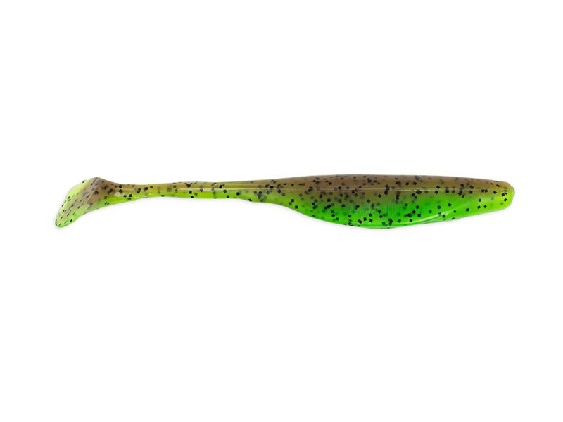 Приманка Bass Assassin Sea Shad 5&quot; Pumpkin / Chartreuse Belly - фото 1