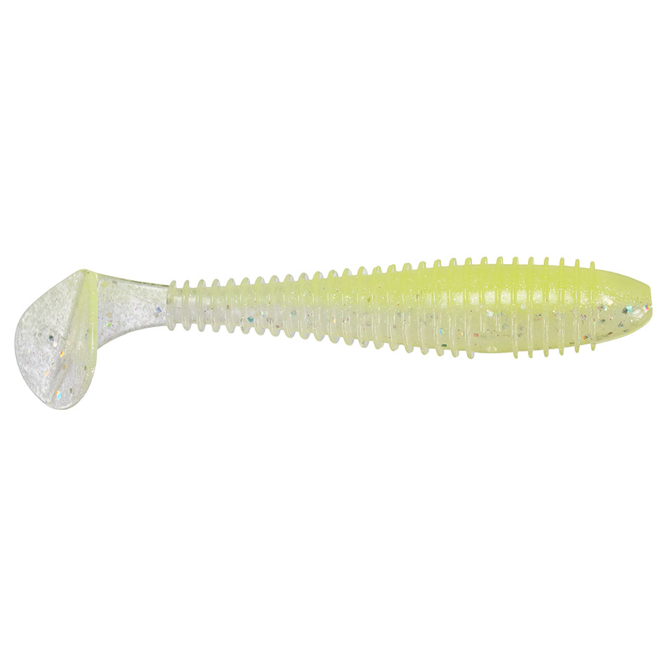 Приманка Keitech виброхвост Swing Impact fat 5,8&quot; 484 Chartreuse Shad - фото 1