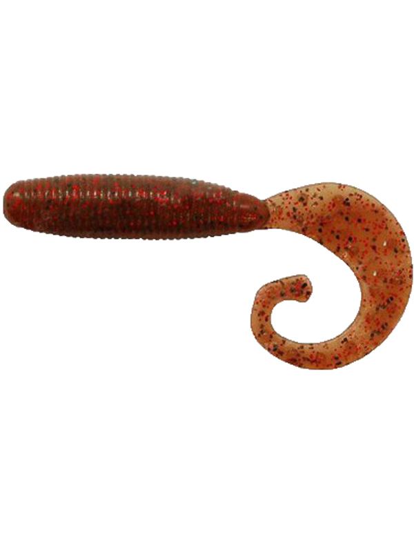 Приманка Reins твистер Fat G tail grub 3&quot; 007 ebimiso SP 12шт