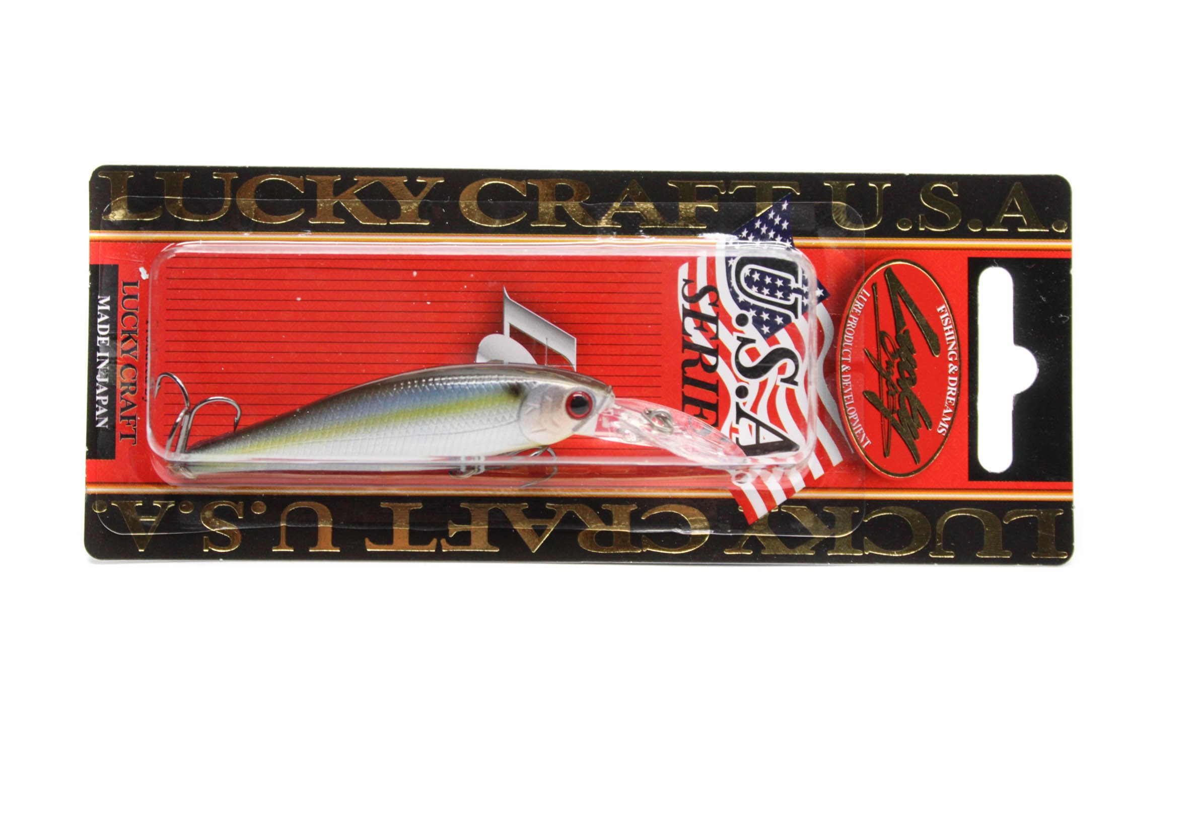 Воблер Lucky Craft Pointer 65DD SP 183 Pearl Threadfin Shad - фото 1