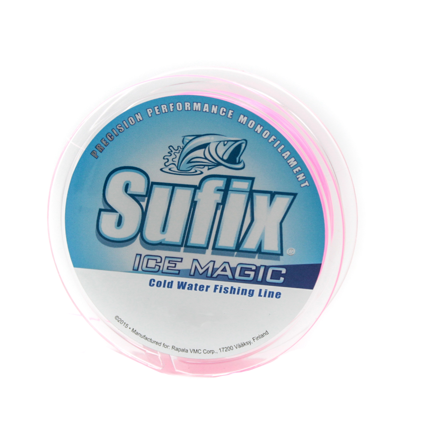 Леска Sufix SFX Ice Magic 50м 0,155мм 2,2кг бело-розовая - фото 1