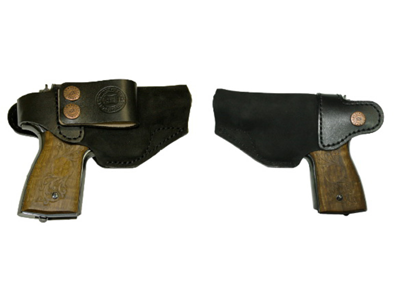 Кобура Хольстер Glock-19 модель G закрытая кожа поясная - фото 1