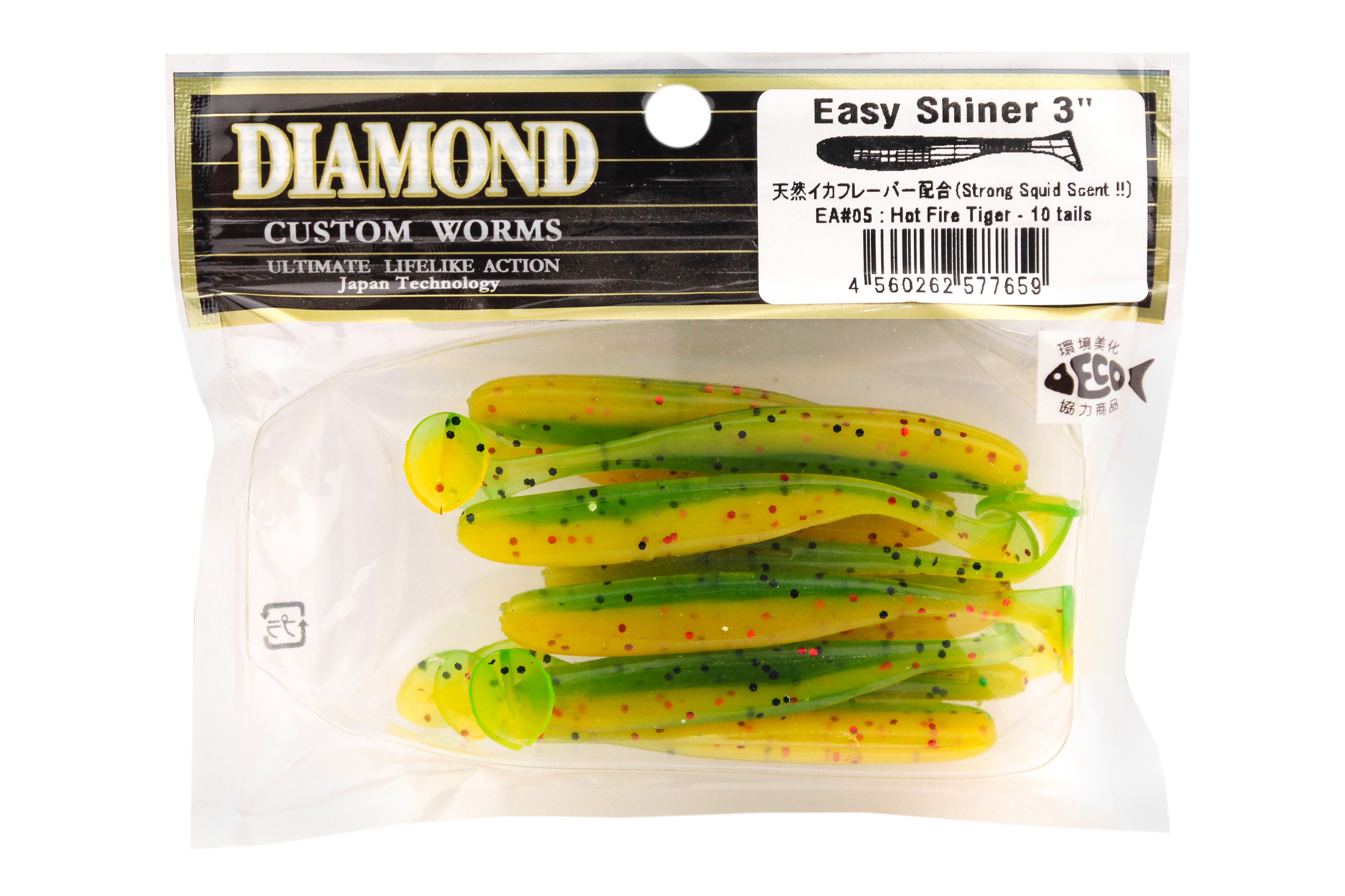 Приманка Grows culture Diamond easy shiner 3'' цв EA05 - фото 1