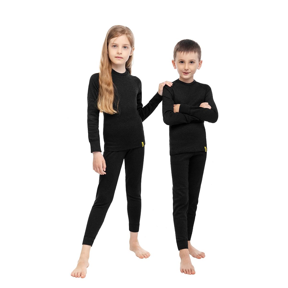 МП Комплект детский Thermo-Merino, цв.темно-серый 128-134 Helios - фото 1