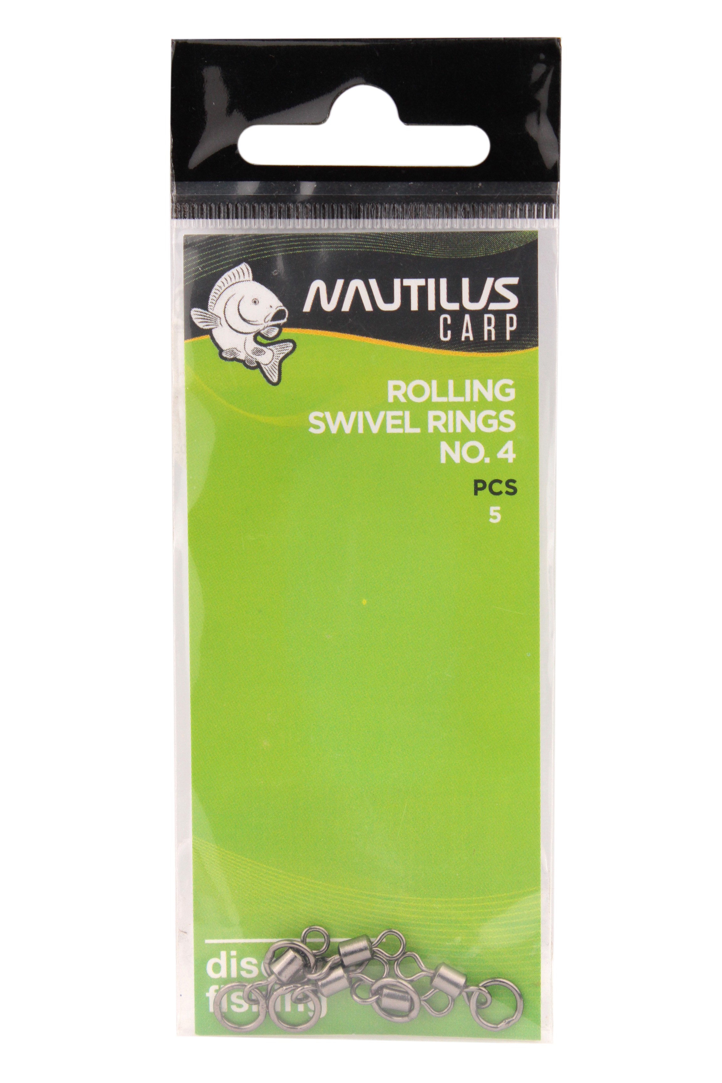 Вертлюг Nautilus Rolling swivel rings 4 - фото 1