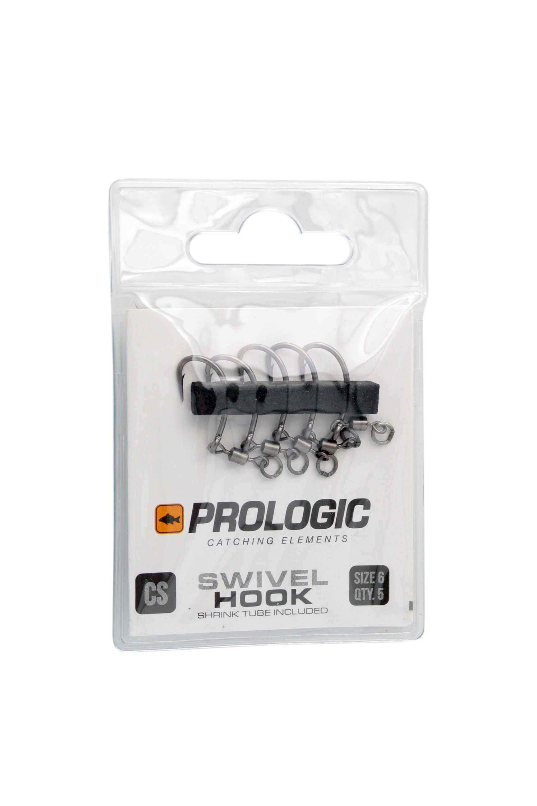 Крючок Prologic Swivel Hook CS №6 5шт - фото 1