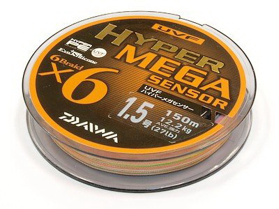 Шнур Daiwa UVF Hyper mega sensor 100м 1,5 - фото 1