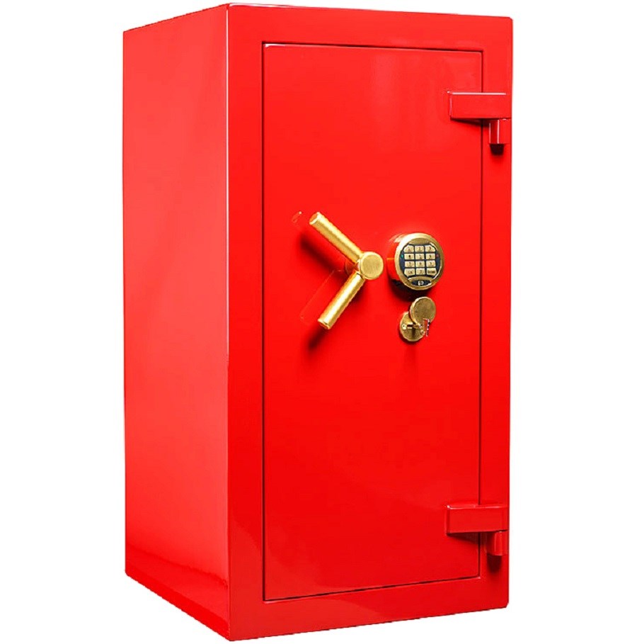 Сейф Промет Gold Рубеж 67.EL красный - фото 1