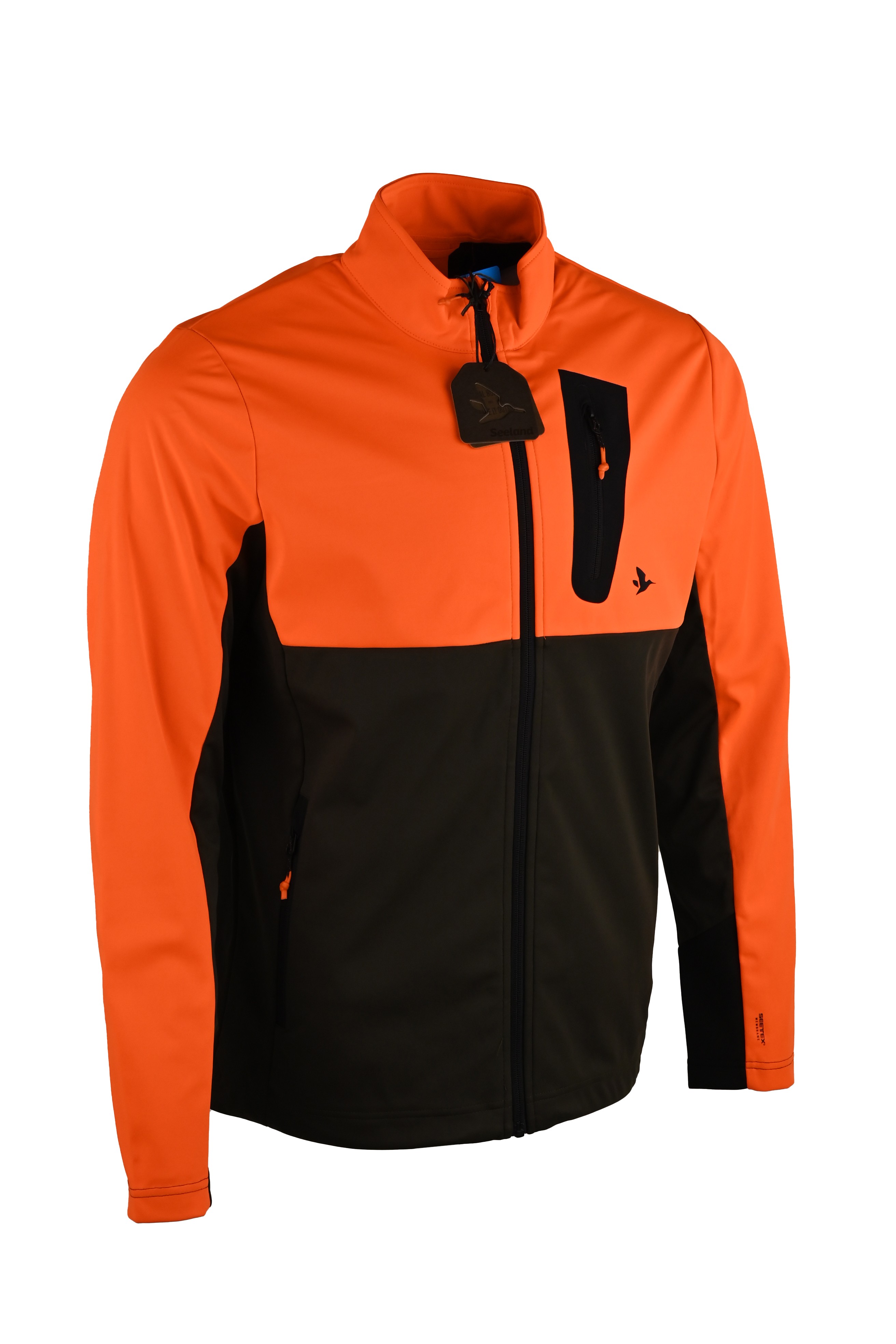 Куртка Seeland Force advanced softshell hi-vis orange - фото 1