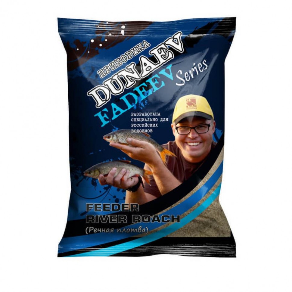 Прикормка Dunaev-Fadeev 1кг feeder river roach - фото 1
