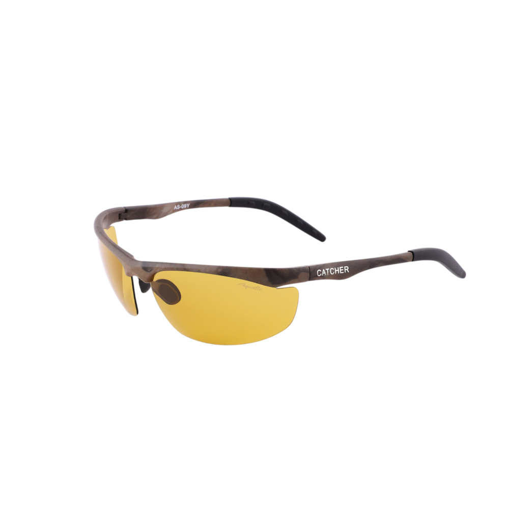 Очки Aquatic Cartcher желтые - фото 1