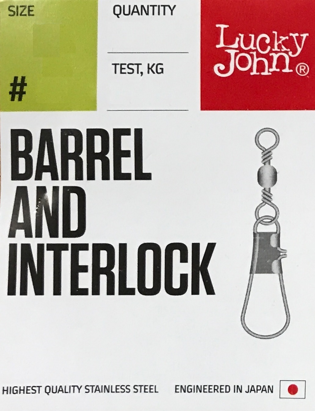 Вертлюг Lucky John Barrel and Interlock 014 - фото 1