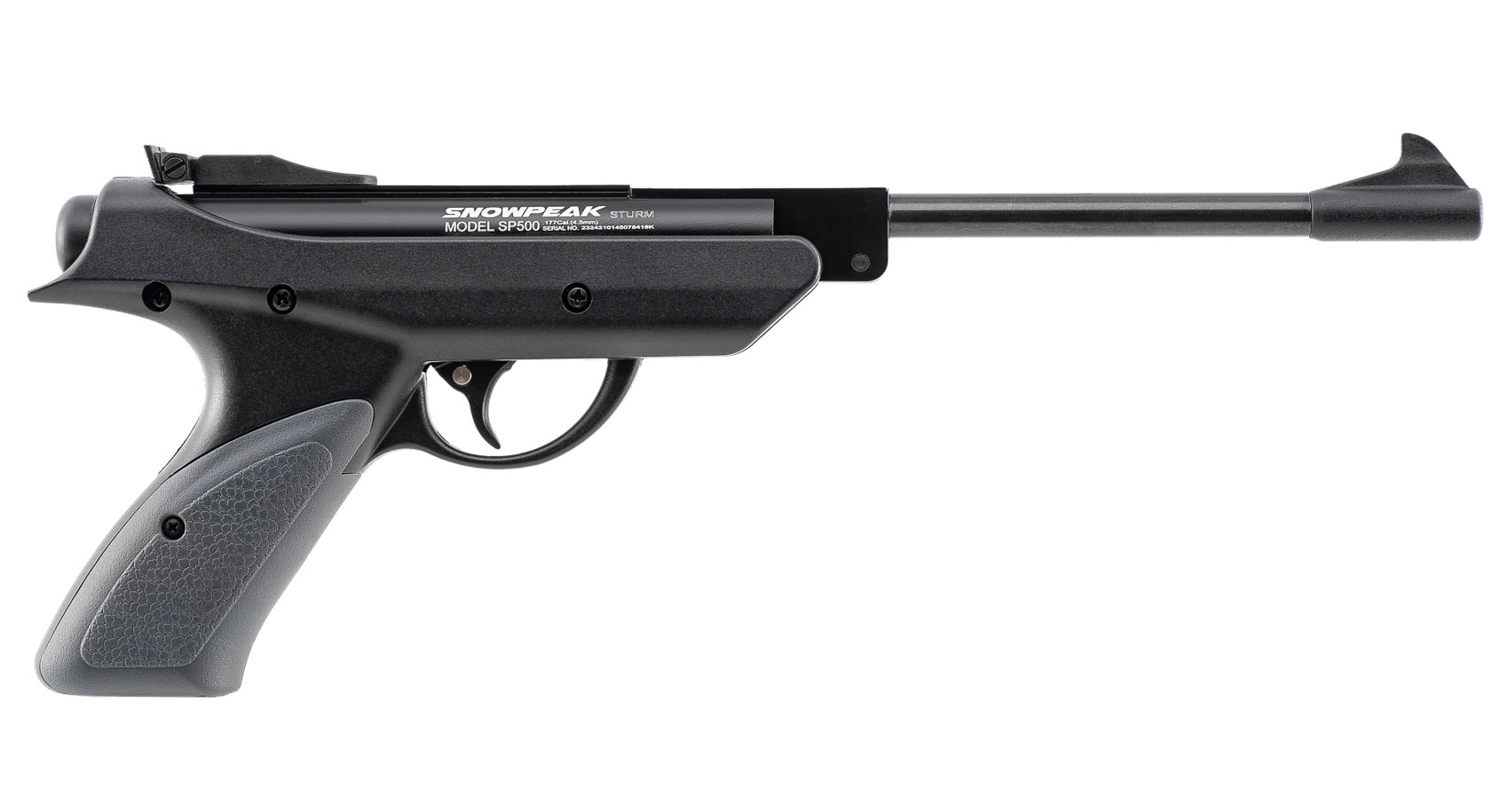 Пистолет Sturm Snowpeak SP 500 к.4,5 Break Barrel 1-заряд - фото 1