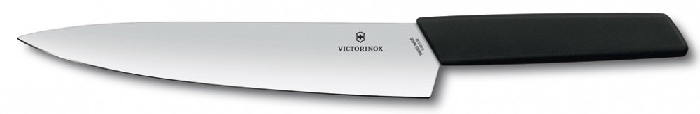 Нож Victorinox Swiss modern сталь 220мм черный - фото 1