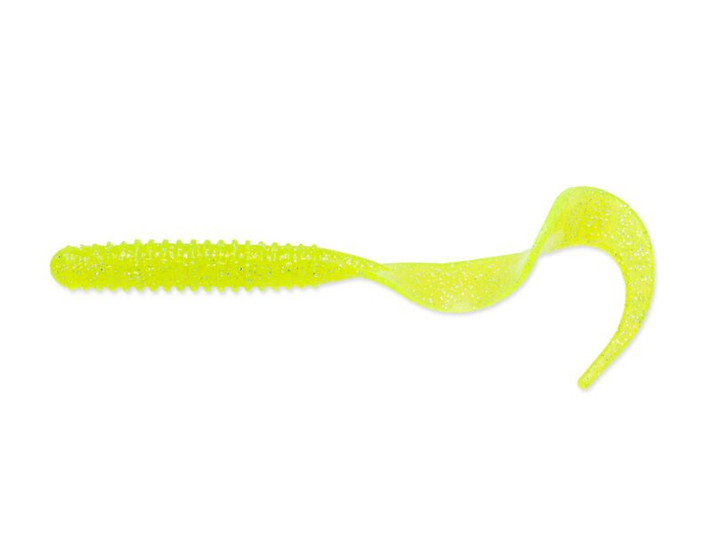 Приманка Reins 6&quot; Get Ringer Chartreuse Silver Glitter - фото 1