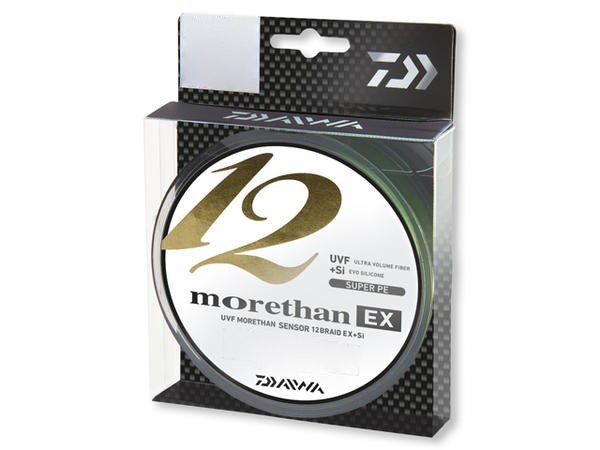 Шнур Daiwa Morethan 12BEX+Si 0,16мм 135м LG - фото 1