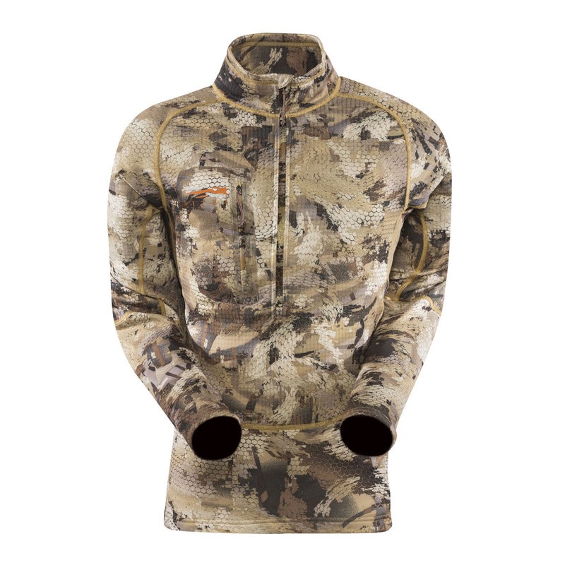 Термобелье Sitka Core hvy wt zip верх optifade waterfowl