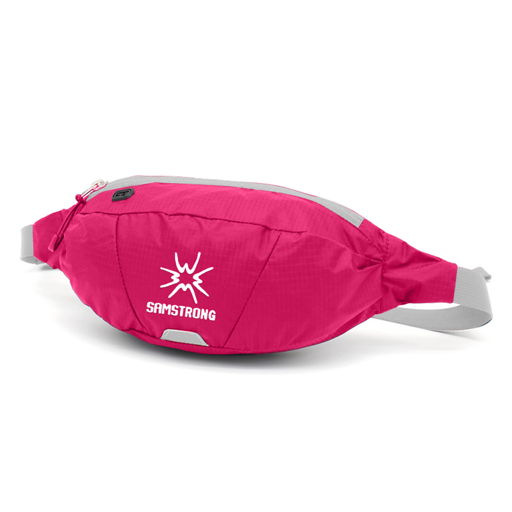 Сумка Samstrong Waist Bag 1,5 поясная розово-красный - фото 1
