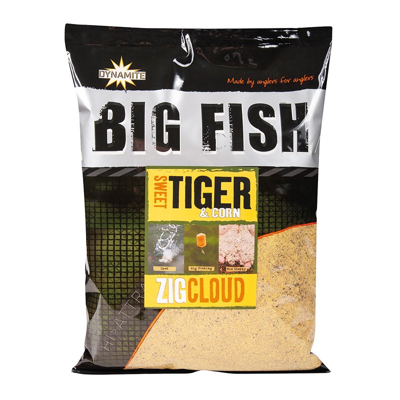 Прикормка Dynamite Baits Zig Cloud Sweet Tiger 1,8кг - фото 1