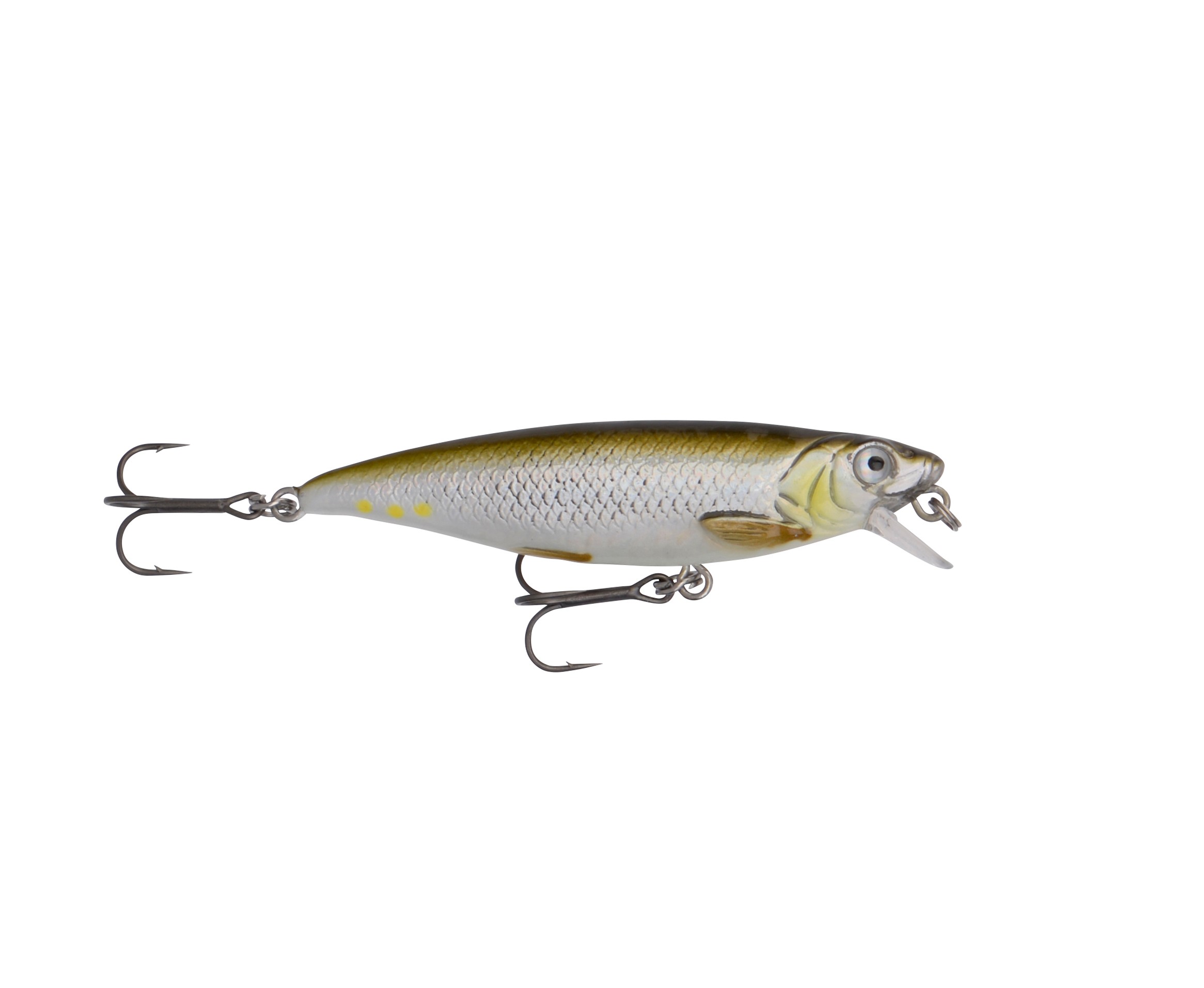 Воблер Savage Gear 3D Twitch Minnow 8см 8.5гр SS 02-Green Silver Ayu - фото 1