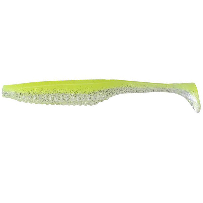 Приманка DUO Realis Versa Shad Elastomer 3&quot; F075 Chartreuse Shad - фото 1