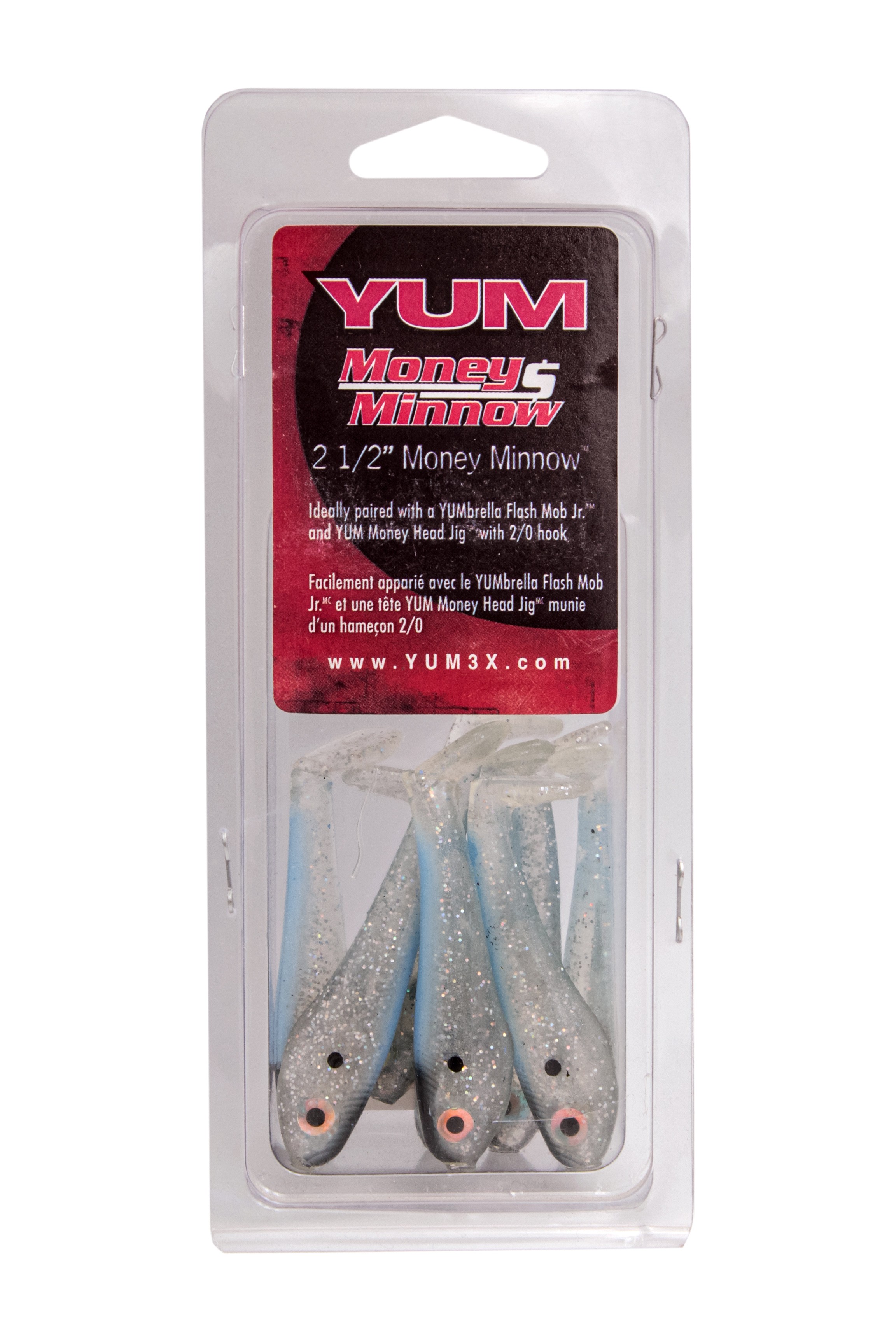 Приманка Yum Money minnow 2'' цв 925 hologram shad - фото 1