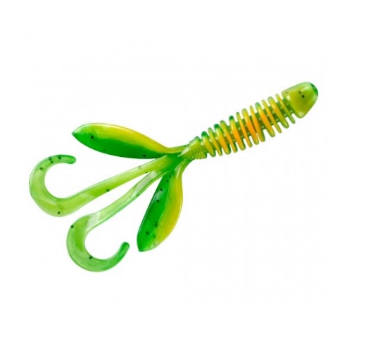 Приманка Yum F2 Wooly hawgcraw 3'' цв 217 fire tiger - фото 1