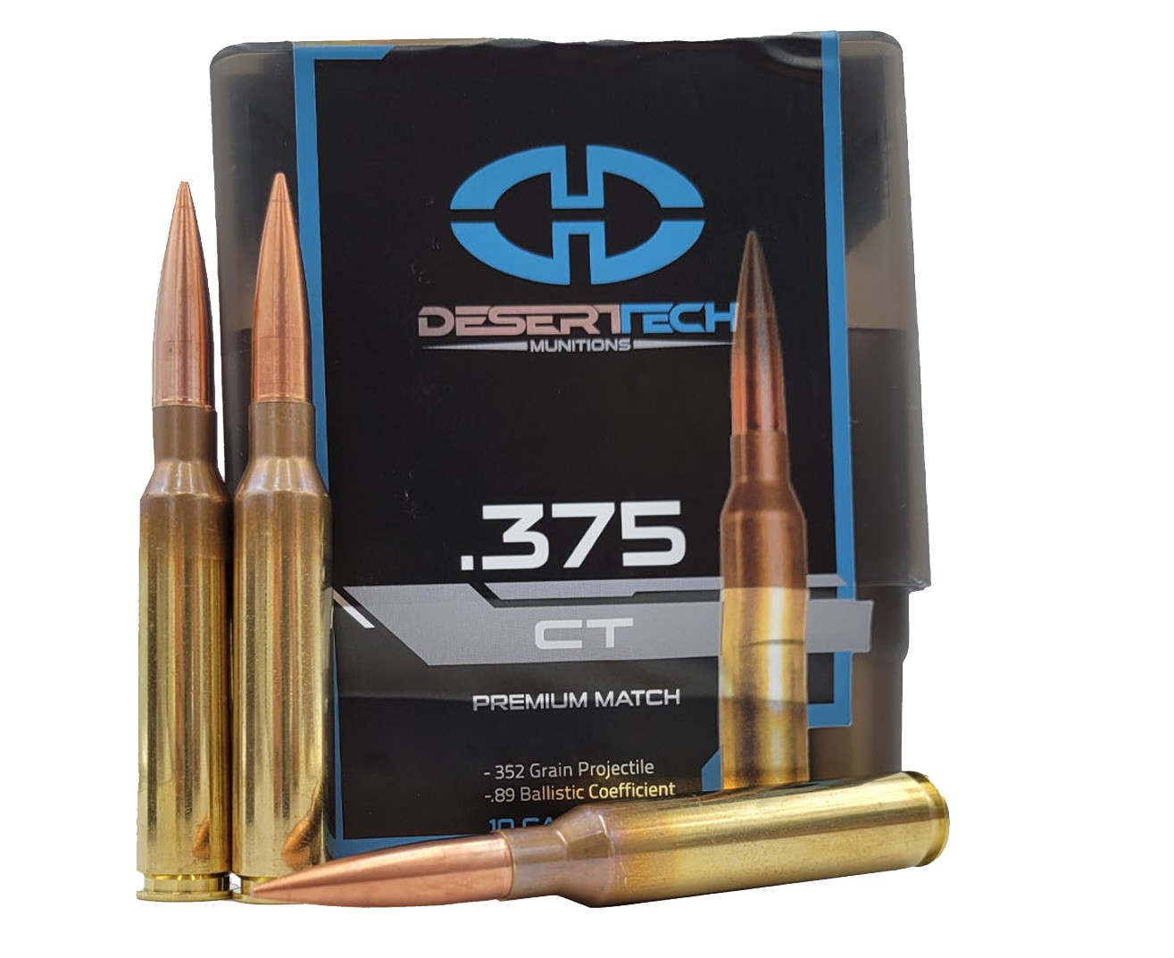 Патрон 375 Chey Tac Desert Tech Premium Match 22,8 гр - фото 1