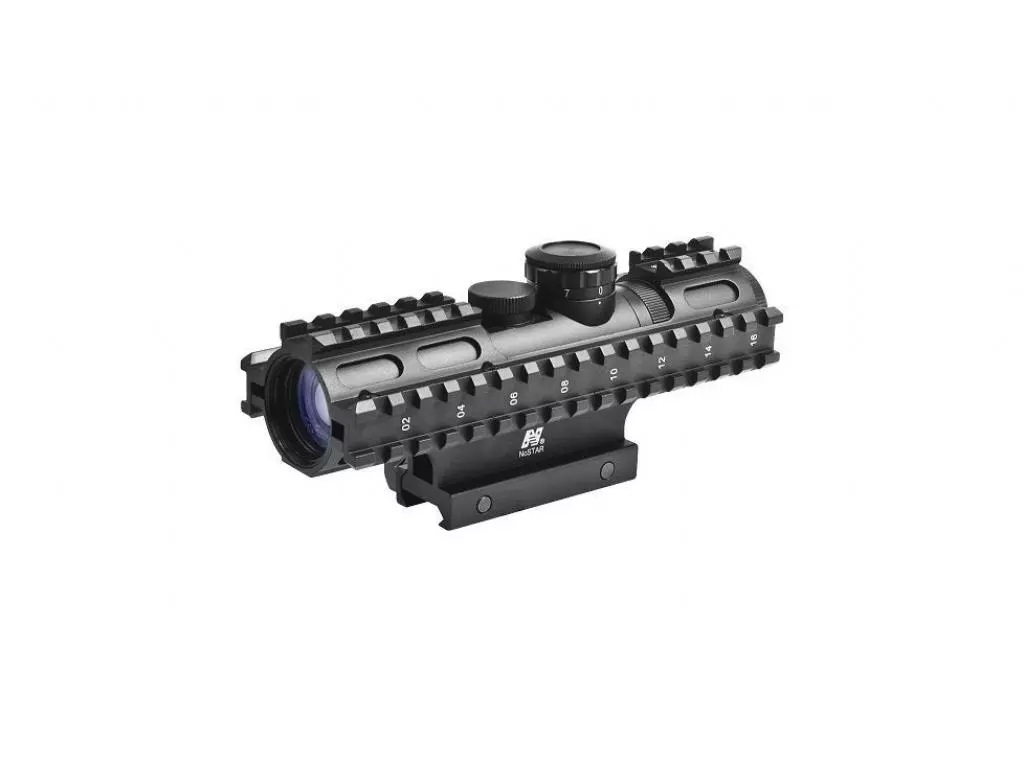 Прицел NcSTAR 3RS 3-9x42 Compact оптический с подсветкой Mil Dot Weaver - фото 1