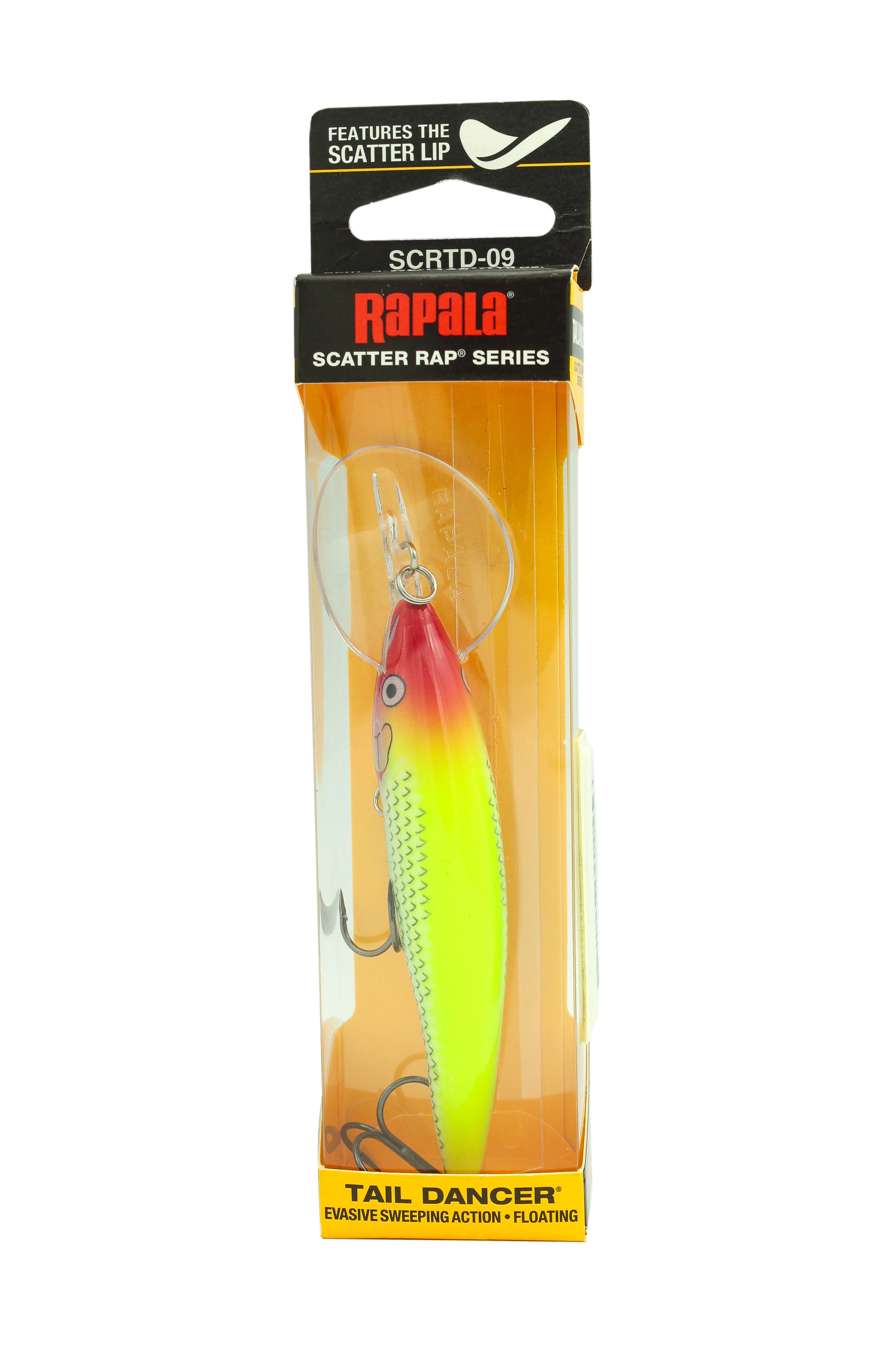 Воблер Rapala Scatter rap tail dancer SCRTD09-CLN - фото 1