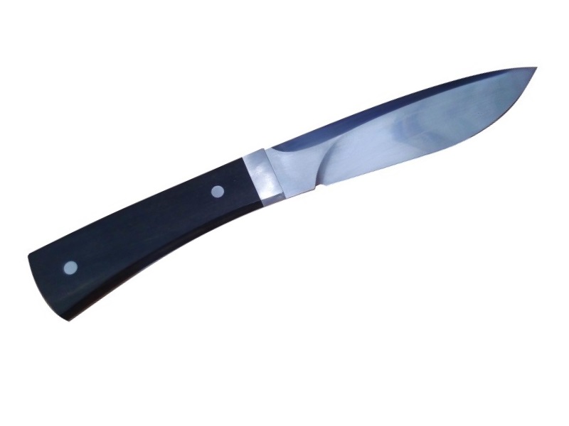 Нож Basko Пурт Люкс орнамент сталь N695 рук. черное дерево - фото 1