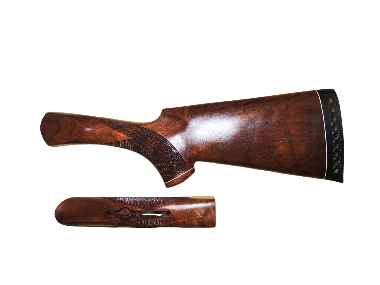 Приклад+цевье Левша ИЖ-58 Монте-Карло Премиум 12к орех - фото 1