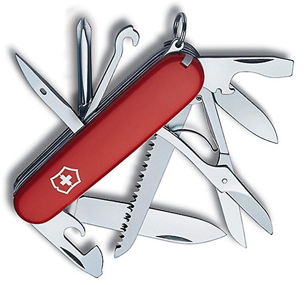 Нож Victorinox Fieldmaster 91мм 15 функций красный - фото 1