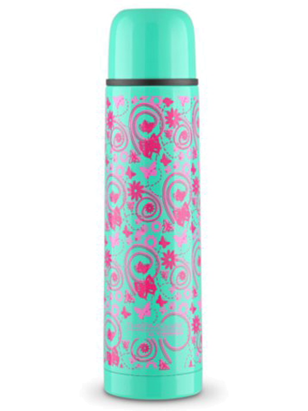 Термос Thermos Thermocafe butterfly flask 0.5л green  - фото 1