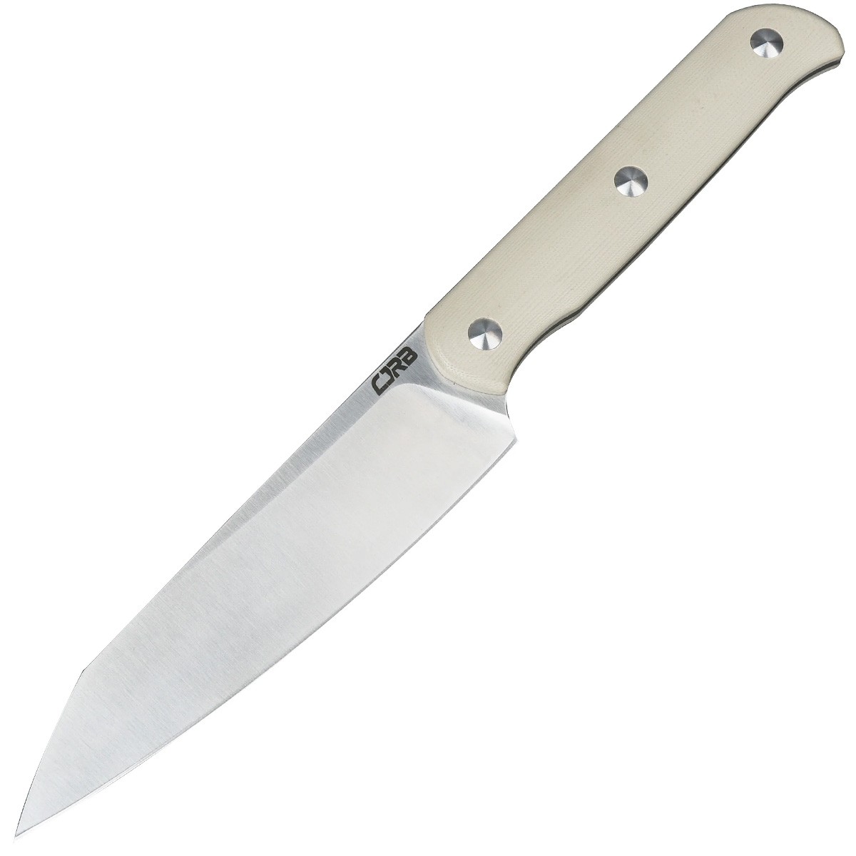 Нож CJRB Silax с фикс. клинком рукоять бежев. G10 сталь AR-RPM9 - фото 1