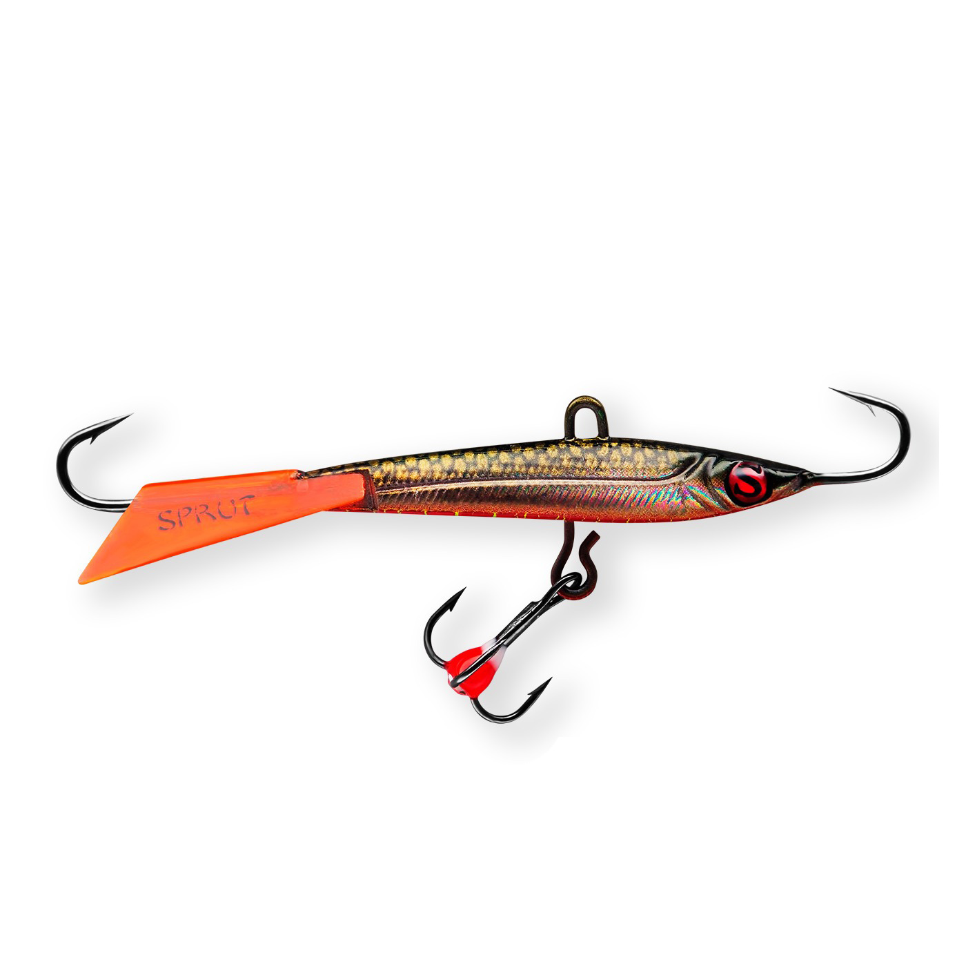 Балансир Sprut Hiko №7 18гр 70мм GRL-3D + доп тройник с фосфорной каплей - фото 1