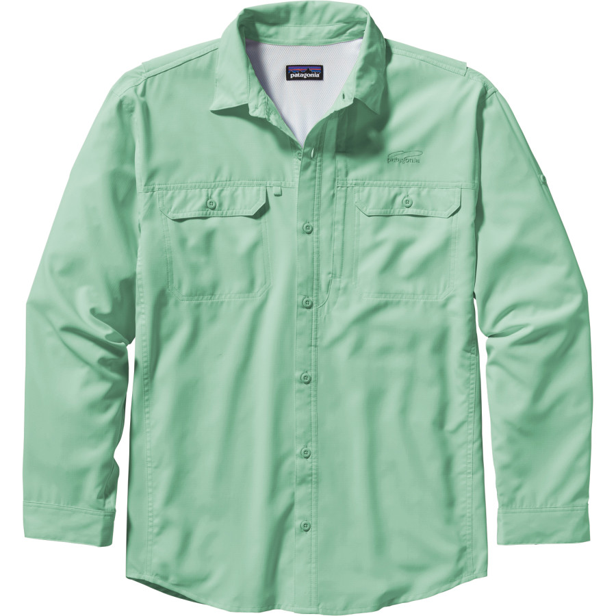 Рубашка Patagonia Sol patrol long sleeves alpha green - фото 1