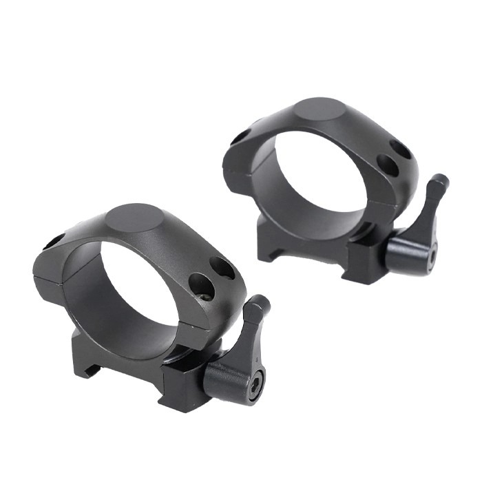 Кольца Arkon 25,4 мм быстросъемные на weaver стальные средние - фото 1
