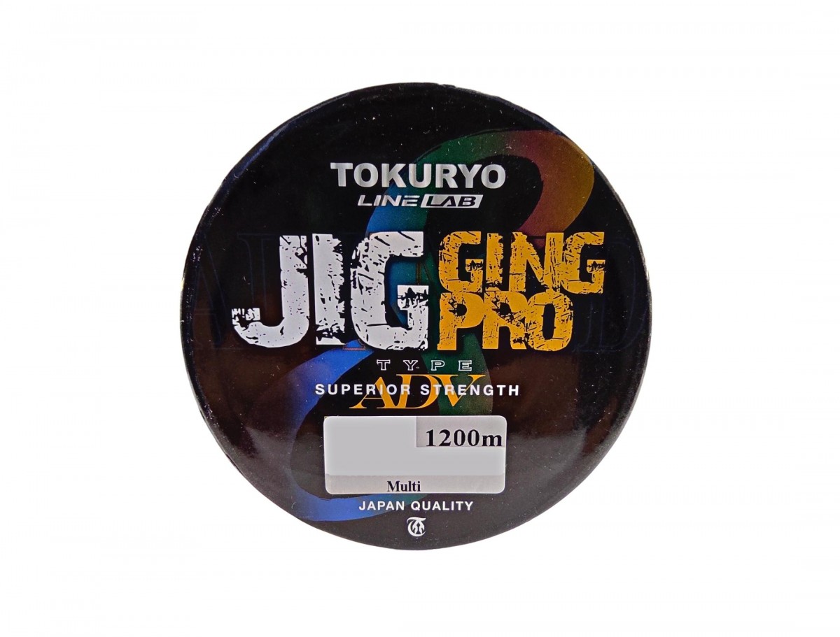 МП Плетёный шнур Tokuryo JiggingPro X8 5-multi 5.0 PE 1200 m - фото 1