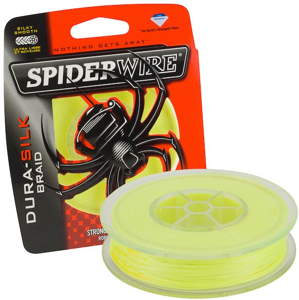 Шнур Spiderwire DuraSilk yellow 137m 0.40мм - фото 1