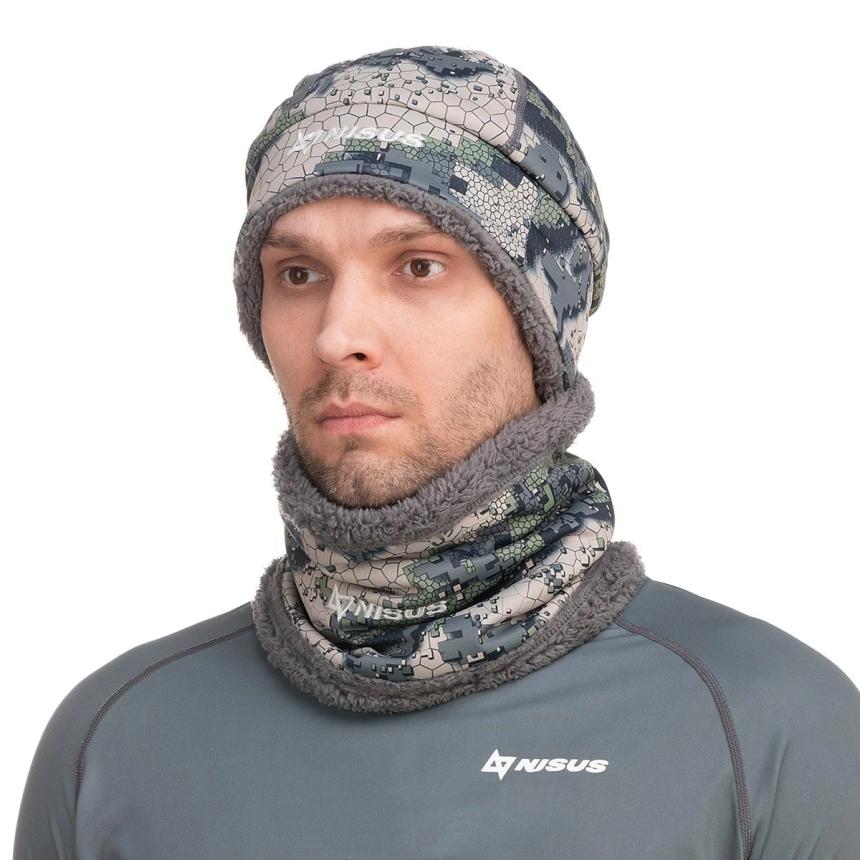Комплект Nisus утепленный Thermal duo шапка+снуд - фото 1