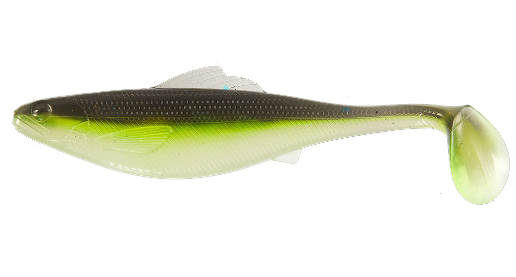 Приманка Lucky John виброхвост Pro Series roach paddle tail 3.5in 08.89 G02 6шт - фото 1