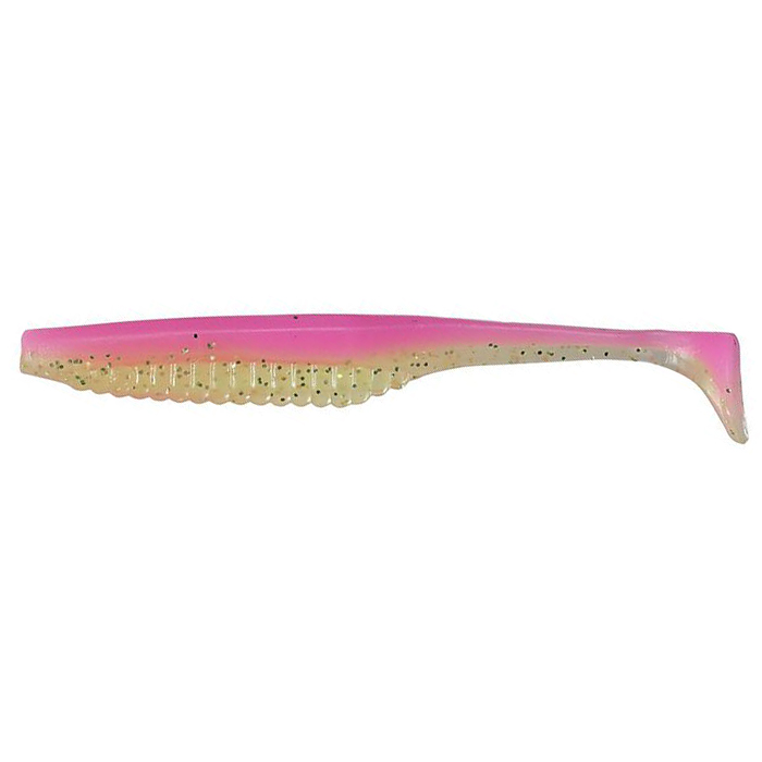 Приманка DUO Realis Versa Shad Elastomer 3&quot; F092 Pink Chart - фото 1