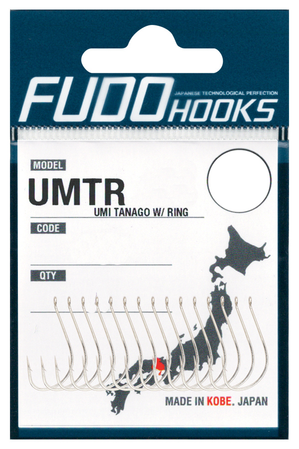 Крючки Fudo Umi Tanago W/ Ring UMTR-BN 3101 BN №14 