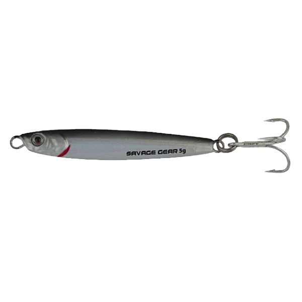 Пилькер Savage Gear 3D Slim Minnow Jig 5гр 4.6см Flash Minnow - фото 1