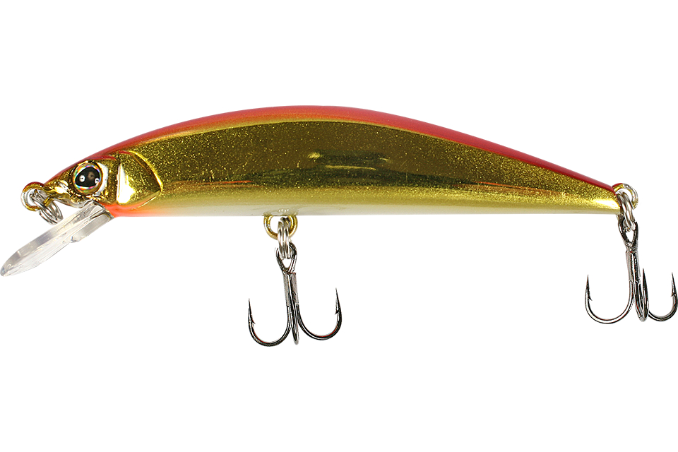 Воблер Jackall Tricoroll 83S haku red & gold - фото 1