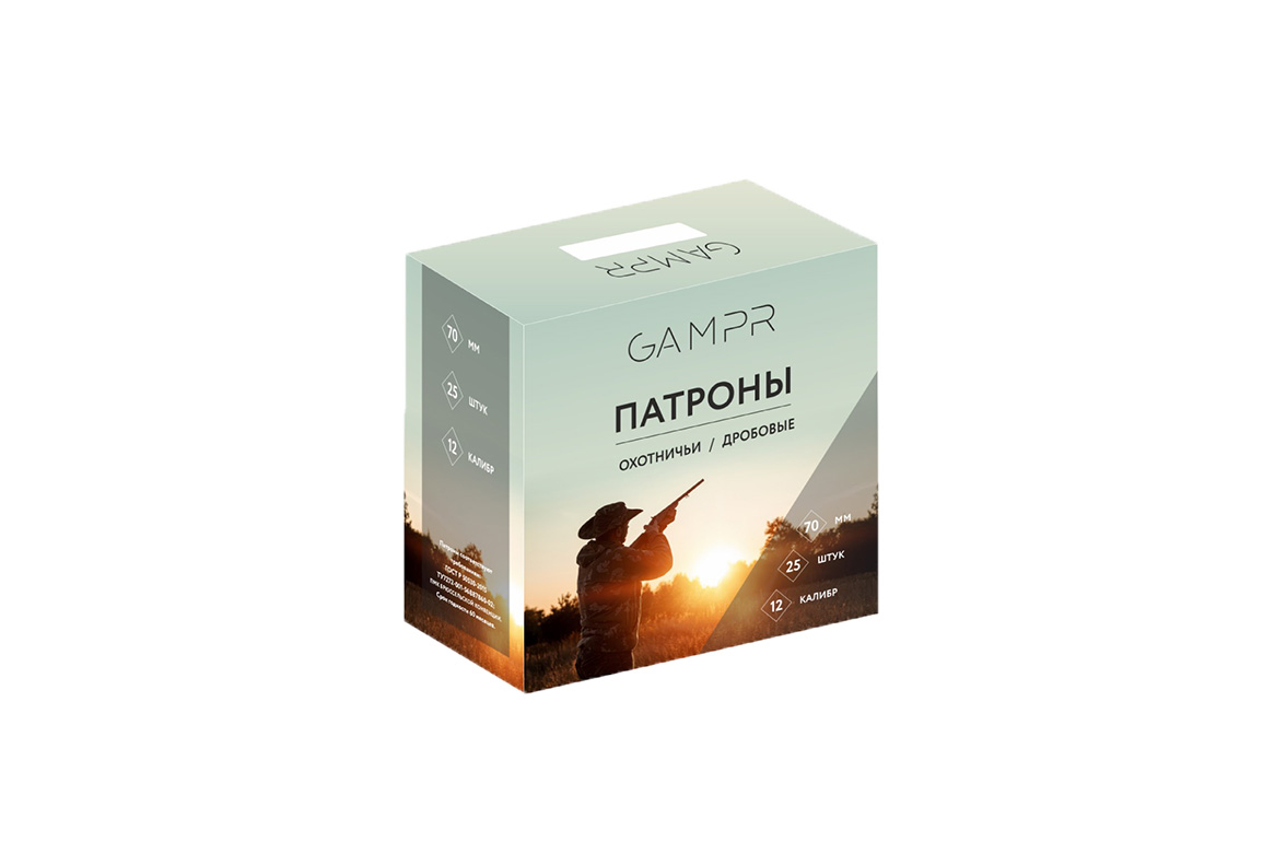 Патрон 12x70 GAMPR 7 32гр - фото 1