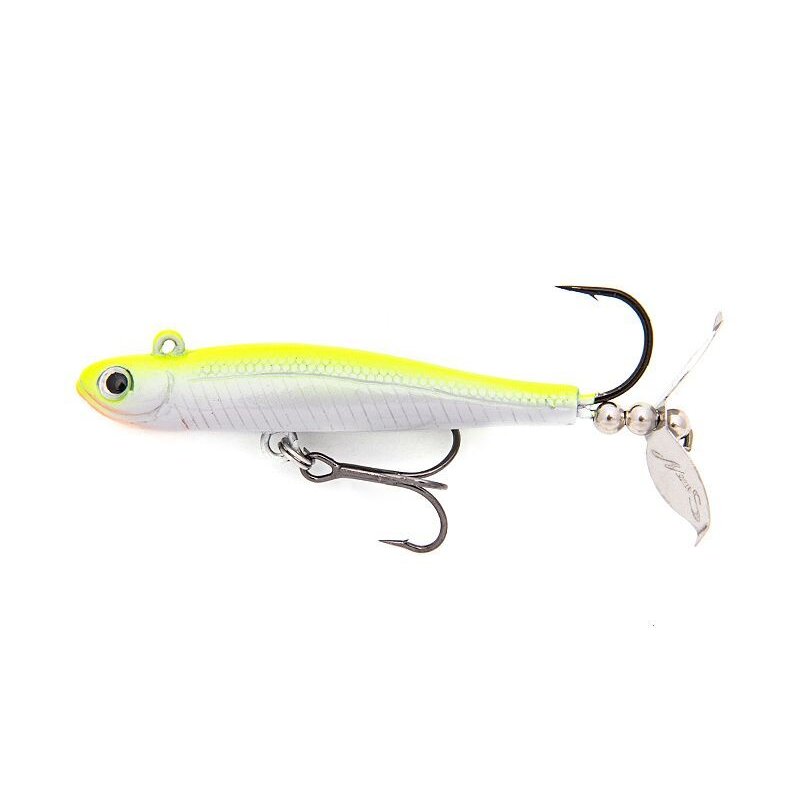 Воблер Nories Wrapping Minnow 8 гр Pearl Chartreuse - фото 1