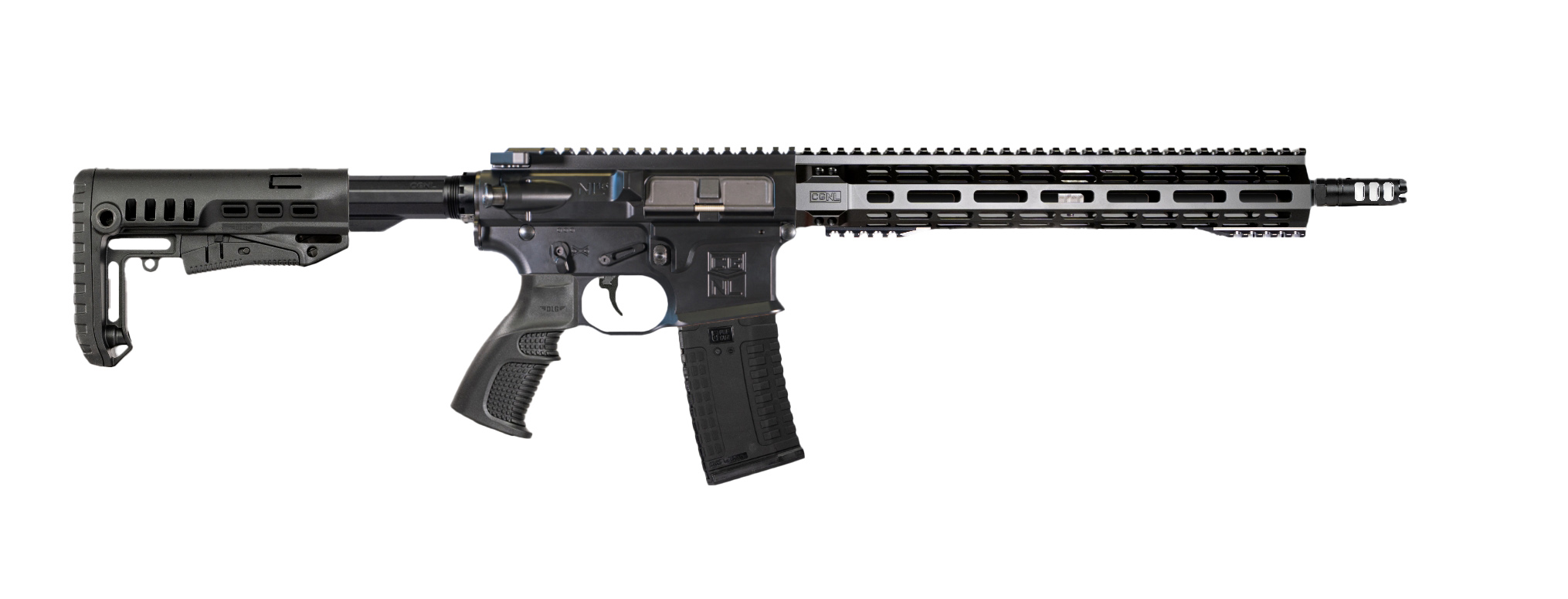 Карабин Adar 223 Rem NL15T Speghetti 14,5 Carbine 1/2-28 AR15/STANAG Tactic V3 - фото 1